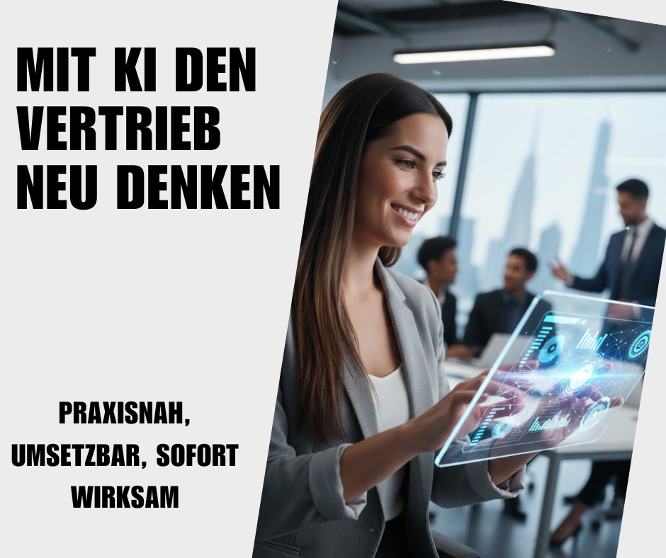 Mit KI den Vertrieb neu denken – Zukunft gestalten, Umsatz steigern!